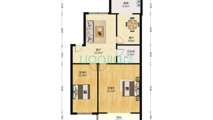 交行楼二手房实景图