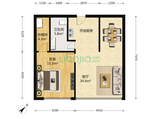 此房满2年 配套齐全 出行方便 楼下就是地铁2号线