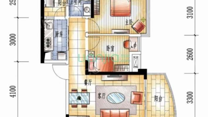 君华家园二手房实景图