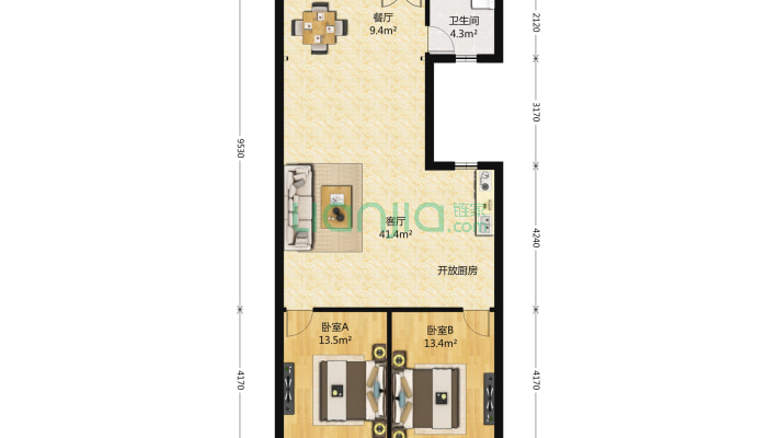 新衡公寓二手房实景图