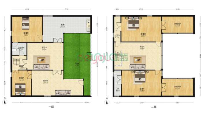 金运通花园二手房实景图