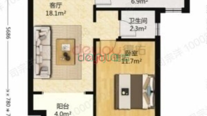 东汇景苑小区西区二手房实景图