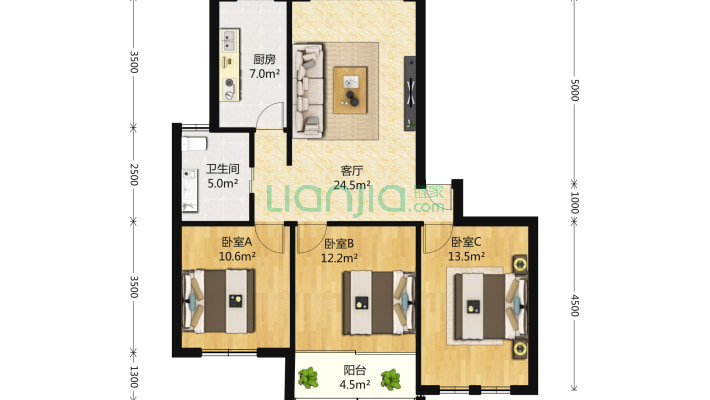 南沁园二手房实景图