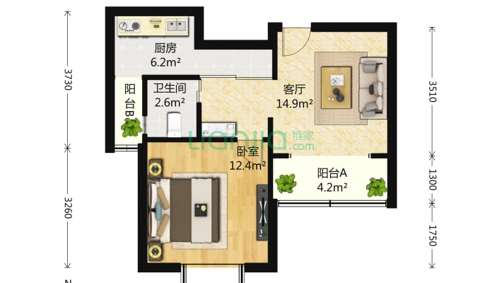 新都名园二手房实景图
