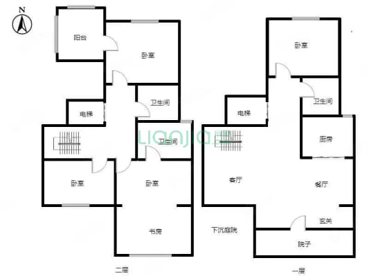 小区是南派园林社区，距京港澳高速300米，集中供暖-户型图