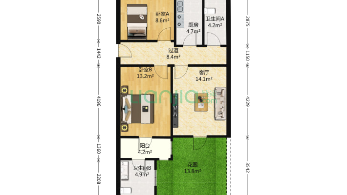 鑫源物业小区二手房实景图