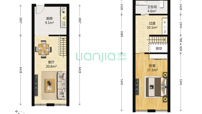 朗诗绿色街区麦君二手房实景图