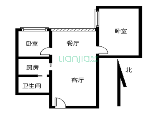 东鹏花园三期 电梯小两 适合刚需，新婚小两口，