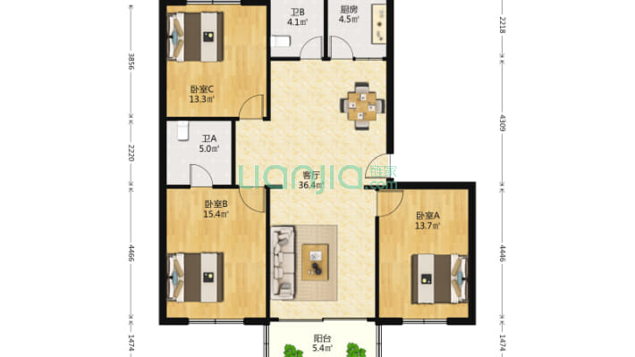 怡荷新村二手房实景图