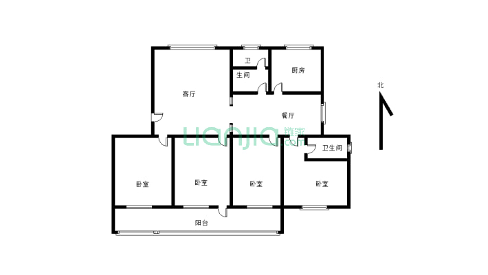 川汇区卫生局家属院二手房实景图