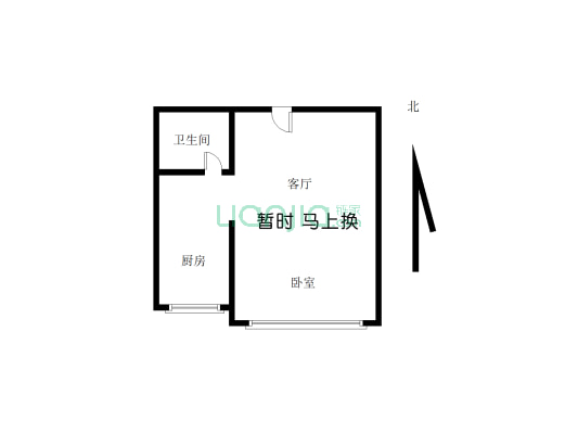 春城家园 3室1厅空间合理，采光好 房子格局方正舒适-户型图