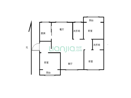 万正龙湖城一楼大三房139平满五唯一随时可以看房-户型图