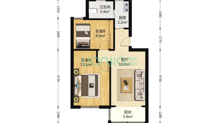 张桥小区二手房实景图