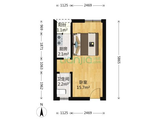 旭飞花园双地铁口物业，楼下沃尔玛，业主诚心出售