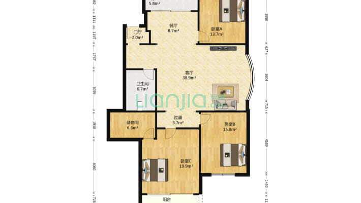 东祥园二手房实景图