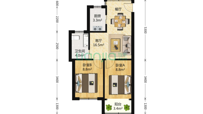 宝林新苑二手房实景图