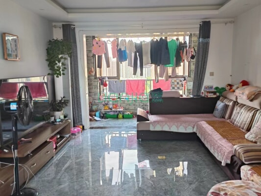 鸿坤H户型   南北通透三居双卫   精装修  中间楼层-户型图