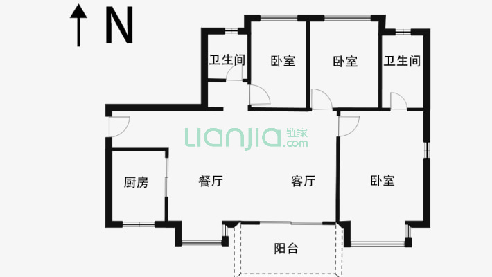 珠江万科城二手房实景图