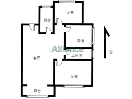 户型方正，采光好，交通便利，配套全-户型图