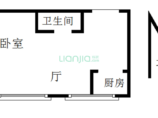 千喜鹤大平层，西南朝向，看房随时-户型图