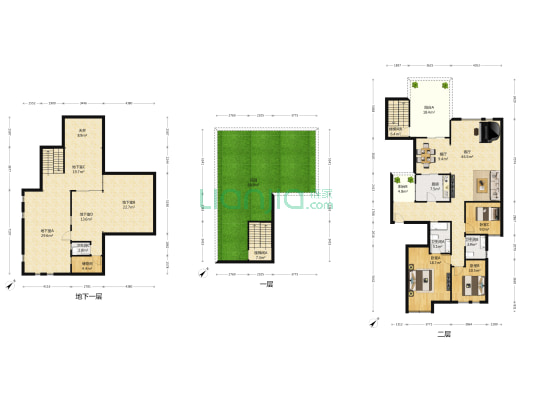 新界三期 3室2厅3卫 153平方
