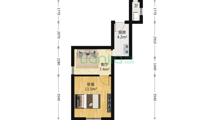 玉屏南路207号二手房实景图