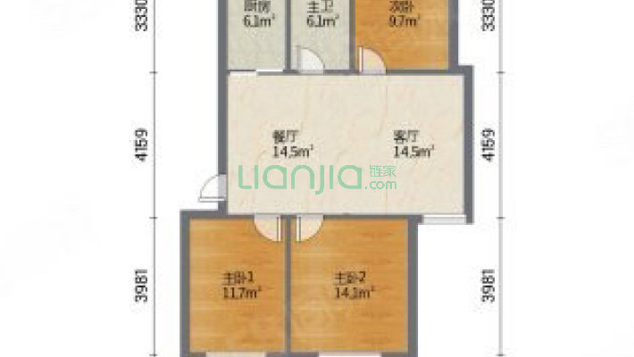 关城花苑南区二手房实景图