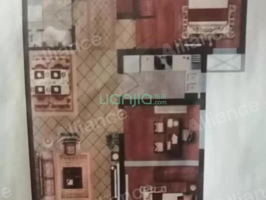 高铁新干线 3室2厅 南-户型图