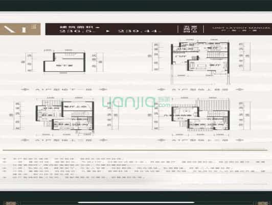 京都颐和城 4室2厅 南 北-户型图