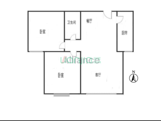 此房是 70年大产权 可以过户 纯住宅商品房-户型图