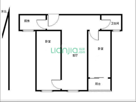 业主诚心出售 户型方正 格局好