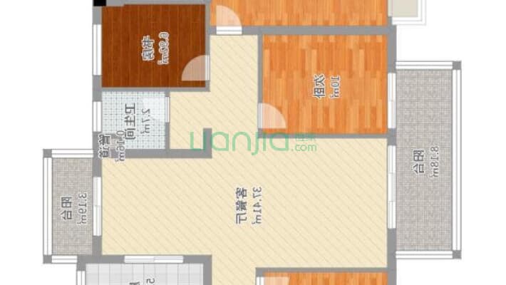 雁南小区北苑二手房实景图