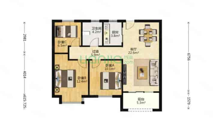 贵喜小区二手房实景图