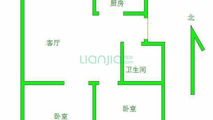 市北中学宿舍楼二手房实景图