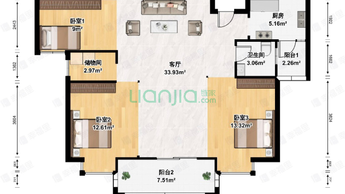 东湖数字小镇二手房实景图