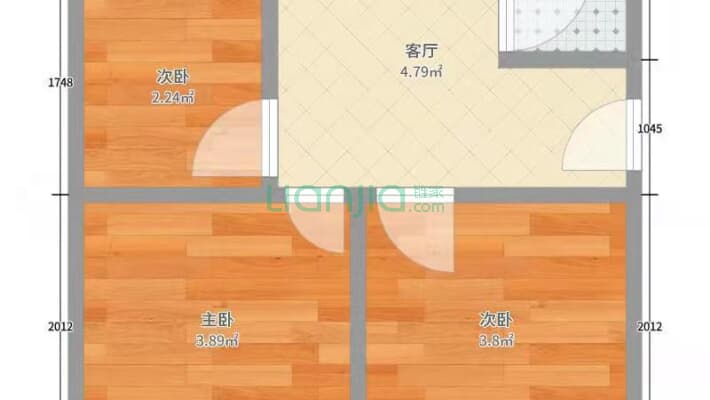 三里新村居民小区二手房实景图