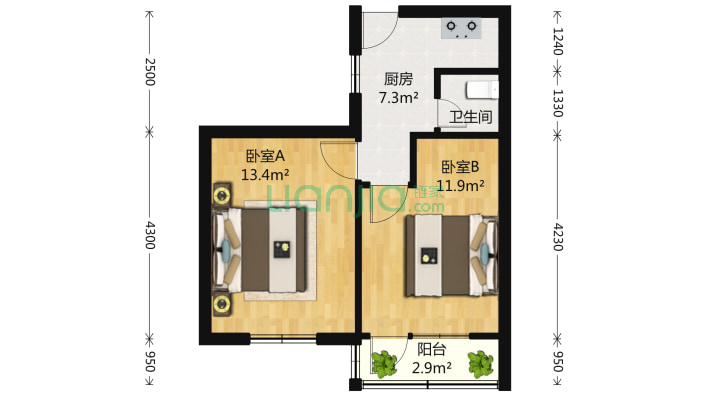 宝山路499弄二手房实景图