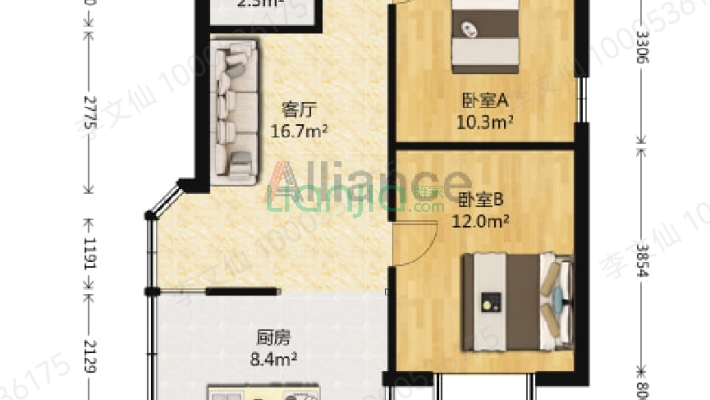 丽春苑二手房实景图