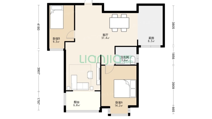 领王集团宿舍（青云谱区井冈山大道164号）二手房实景图