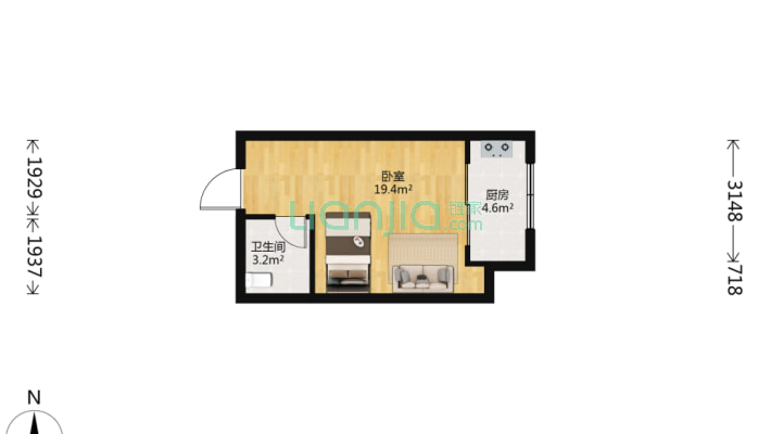 亿德光谷先锋二手房实景图
