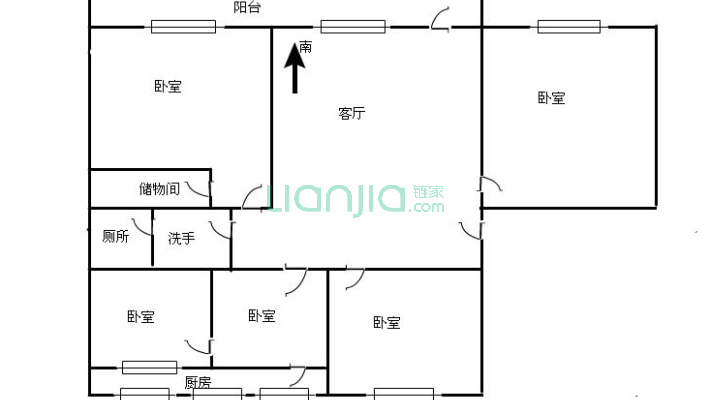 四叶红小区二手房实景图