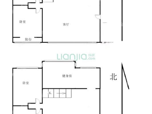 范阳路沿线 5居室 精装修 采光充足 通风好-户型图