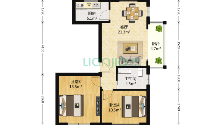 海湾新城二手房实景图
