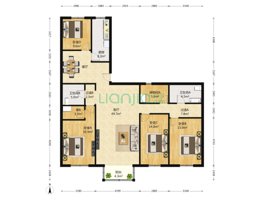 北京海赋国际房价怎么样海赋国际房源户型图小区车位交通地址详情分析
