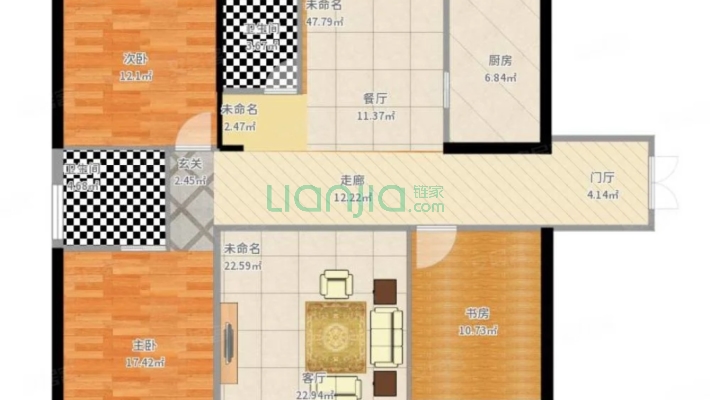申联大厦二手房实景图