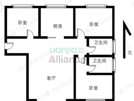 涿州金阳瑞景，低密社区，品质好房即买即住-户型图