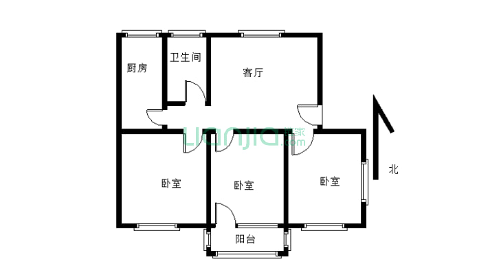 前王社区家属院二手房实景图