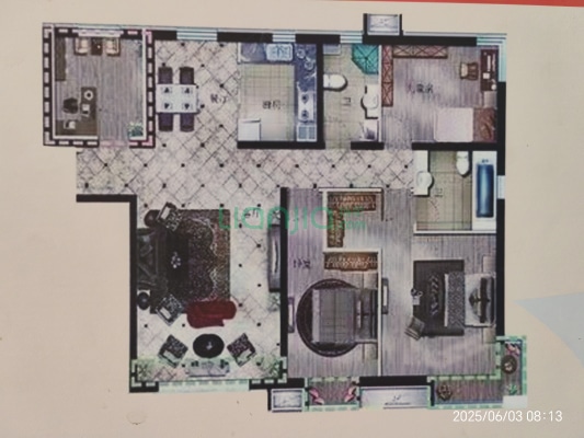 临京好房，低密度社区，次新房，交通便利，配套齐全-户型图