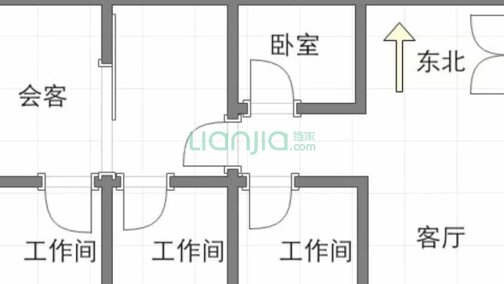 中铁置业广场二手房实景图