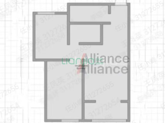 一线河景美宅，标注现房，即买即住-户型图